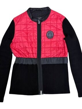 CINTAMANI Puffer Jacket Winter Red Insulated Light Coat Womens Large